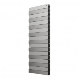 Радиатор биметаллический Royal Thermo Piano Forte Tower, Silver Satin 500x80мм 18 секций