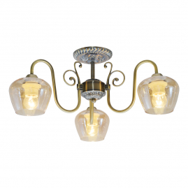 Люстра Toplight Sybilla TL1157-3D Е27 3х60Вт белая