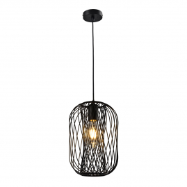 Люстра подвес Toplight Loft Debra 1хЕ27 TL1189H-01BK