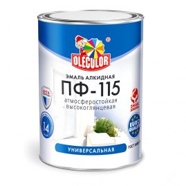 Эмаль Olecolor ПФ-115 синяя 0,5кг