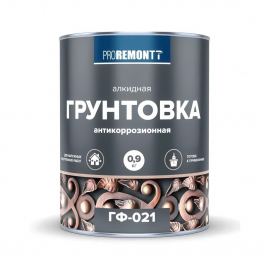 Грунт Proremontt ГФ-021 красно-коричневый 0,9кг