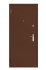 Дверь металлическая М371 фреза 1008 итальянский орех 870 левая