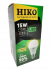 Лампа светодиодная HIKO груша 15Вт E27 3000K QH11