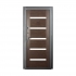 Дверь металлическая Valberg Стайл черный муар/венге 2066x880мм левая