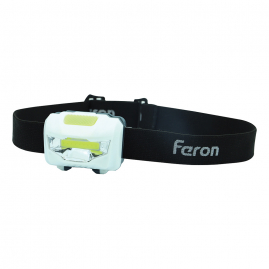 Фонарь Feron TH2300 налобный 3хAAA, 3W 1COB, IP44, пластик, 41679