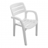 Кресло пластиковое Далгория-3 белый