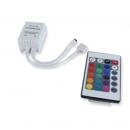 Контроллер Эра для светодиодных лент RGB 72Вт 12В-24В с пультом RGBcontroller-12-24V-72W
