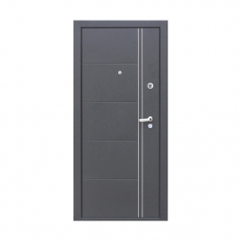Дверь металлическая Ferrum 10см венге 2050x960мм левая