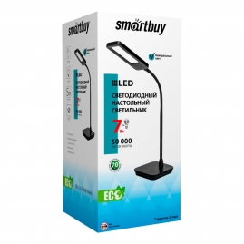 Лампа настольная светодиодная Smartbuy 7Вт SBL-DL-7-NW-Black черная