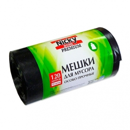 Мешки для мусора Antella Nicky Home Premium Ldpe 120л 10шт LDPE 40мкм 70080