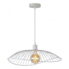 Люстра подвес Toplight Loft Agnes 1хЕ27 TL1196H-01WH