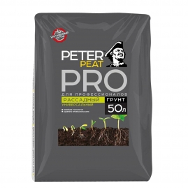 Грунт Рассадный Универсальный, Peter Peat Pro, 50л