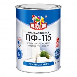 Эмаль Olecolor ПФ-115 вишневая 0,8кг