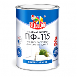 Эмаль Olecolor ПФ-115 серая 0,5кг