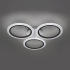 Люстра светодиодная Feron 72Вт,4200Lum, 3000К-6500K, IP20, кольца AL5930 FloW 41671 пульт