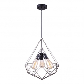 Люстра подвес Toplight Loft Grizel 3хЕ27TL1178H-03BC