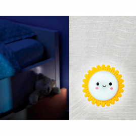 Ночник с выключателем Camelion NL-179, солнышко, 220В