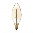 Лампа Jazzway Retro свеча C35 Gold 40Вт E14