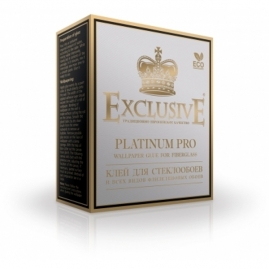 Клей для стекло- и флизелиновых обоев EXCLUSIVE Platinum 35-40м2 283г