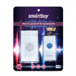 Звонок беспроводной Smartbuy с цифровым кодом IP44 SBE-11-DP3-32 100м 2?1,5 AAA 100м 32 мелодии