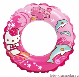 Круг надувной "Hello Kitty" 51см 3- 6 лет Intex 56200