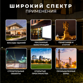 Прожектор светодиодный Smartbuy 20Вт 6500К IP65 FL  SMD LIGHT черный SBL-FLLight-20-65K