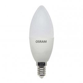 Лампа светодиодная OSRAM свеча 8Вт Е14 840 4000К 806лм 220-240В LED STAR CLASSIC 532987