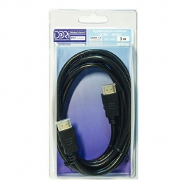 Шнур DORI HDMI-HDMI 2 штекера 3м