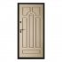 Дверь металлическая VALBERG С1 АККОРД черный муар/Кэпитол дуб пикар 2052x950мм левая