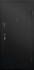 Дверь металлическая VALBERG С1 АККОРД черный муар/Кэпитол дуб пикар 2052x880мм правая