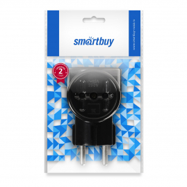 Тройник Smartbuy SBE-16-A06-3z 3 гнезда без заземления 10А 250B