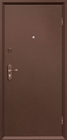Дверь металлическая VALBERG Б3 МАСТЕР 2 антик медный/итальянский орех 2036x850мм правая