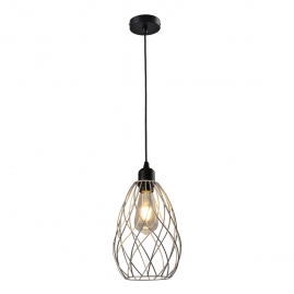 Люстра подвес Toplight Loft Martha 1хЕ27 1хЕ27TL1191H-01SL