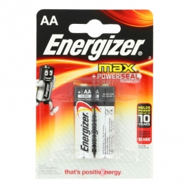 Батарейка Energizer LR 6 MAX BL-2 AA алкалиновая 1,5V 12008