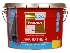 Лак PARADE L20 яхтный  0,75л матовый