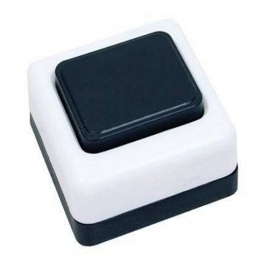 Кнопка-выключатель Белтиз для звонка квадратная А1-0.4-001 12122
