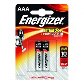 Батарейка Energizer LR 03 MAX BL-2 AAA алкалиновая 1,5V 12005