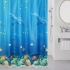 Шторка для ванной комнаты Ocean Floor 180х180см MILARDO 520V180M11