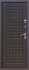 Дверь металлическая Троя шелк бордо венге, правая 860мм