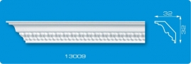 Плинтус потолочный Формат 13009 1,3м 32х32мм белый, полистирол