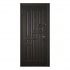 Дверь металлическая Меги 557-1862/1862 венге/венге 2050x870мм левая