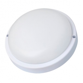 Светильник светодиодный Ultraflash влагозащищённый, круг 8Вт IP54 220В LBF-0308 C01