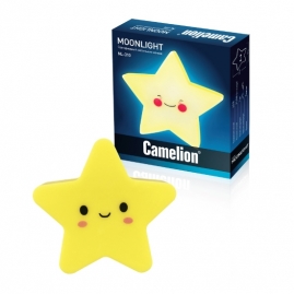 Ночник Camelion на батарейках звезда NL-310 LED 13801