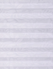 Плиссированные шторы, цвет белый 43/160