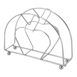 Салфетница яблоко хром AN52-62