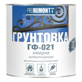 Грунт Proremontt ГФ-021 серый 1,8кг