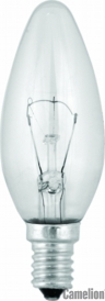 Лампа накаливания MIC CAMELION 40/B/CL/E14