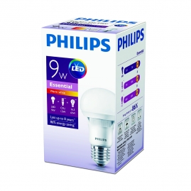 Лампа светодиодная Philips ESS LEDBulb груша A60 9Вт E27 6500K RCA 661291