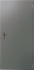 Дверь металлическая VALBERG Б1 ДТМ металл/металл титан 2050x950мм правая