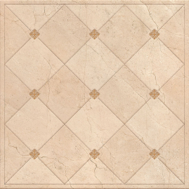 Плитка керамическая Global Tile Marseillaise бежевая капитоне 420x420мм GT303VG